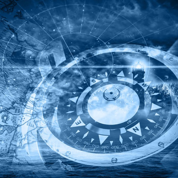 blue compass image