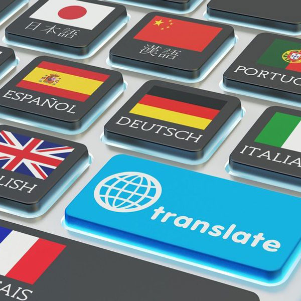 keyboard of various languages